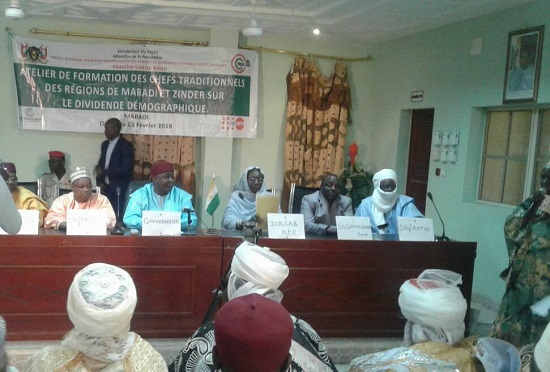 Niger – Les chefs traditionnels des Régions de Maradi et Zinder en formation sur le dividende démographique