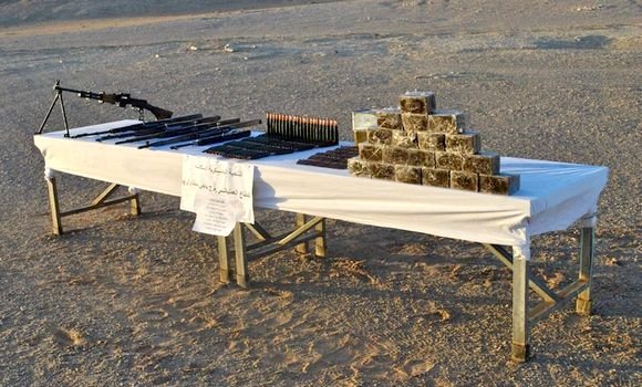 Algérie/Mali : Une cache d’armes et de munitions découverte à Bordj Badji Mokhtar