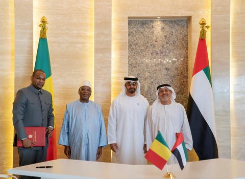 Mali / UAE – AD CP receives Mali leader, signs $25m agreement